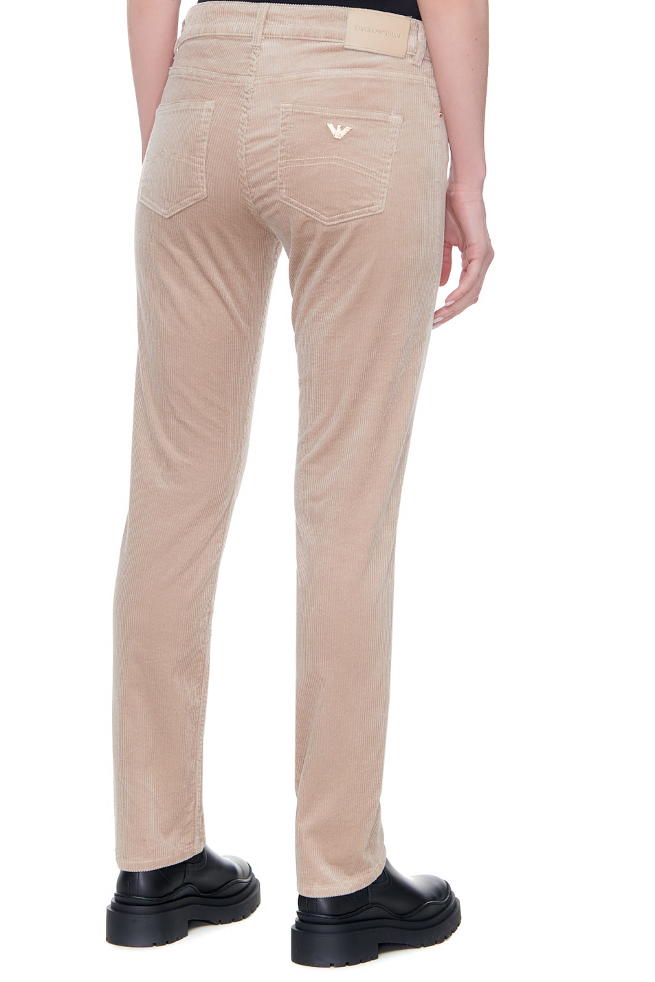 Женский Emporio Armani Вельветовые брюки (цвет ), артикул 6K2J60-2NA3Z | Фото 6