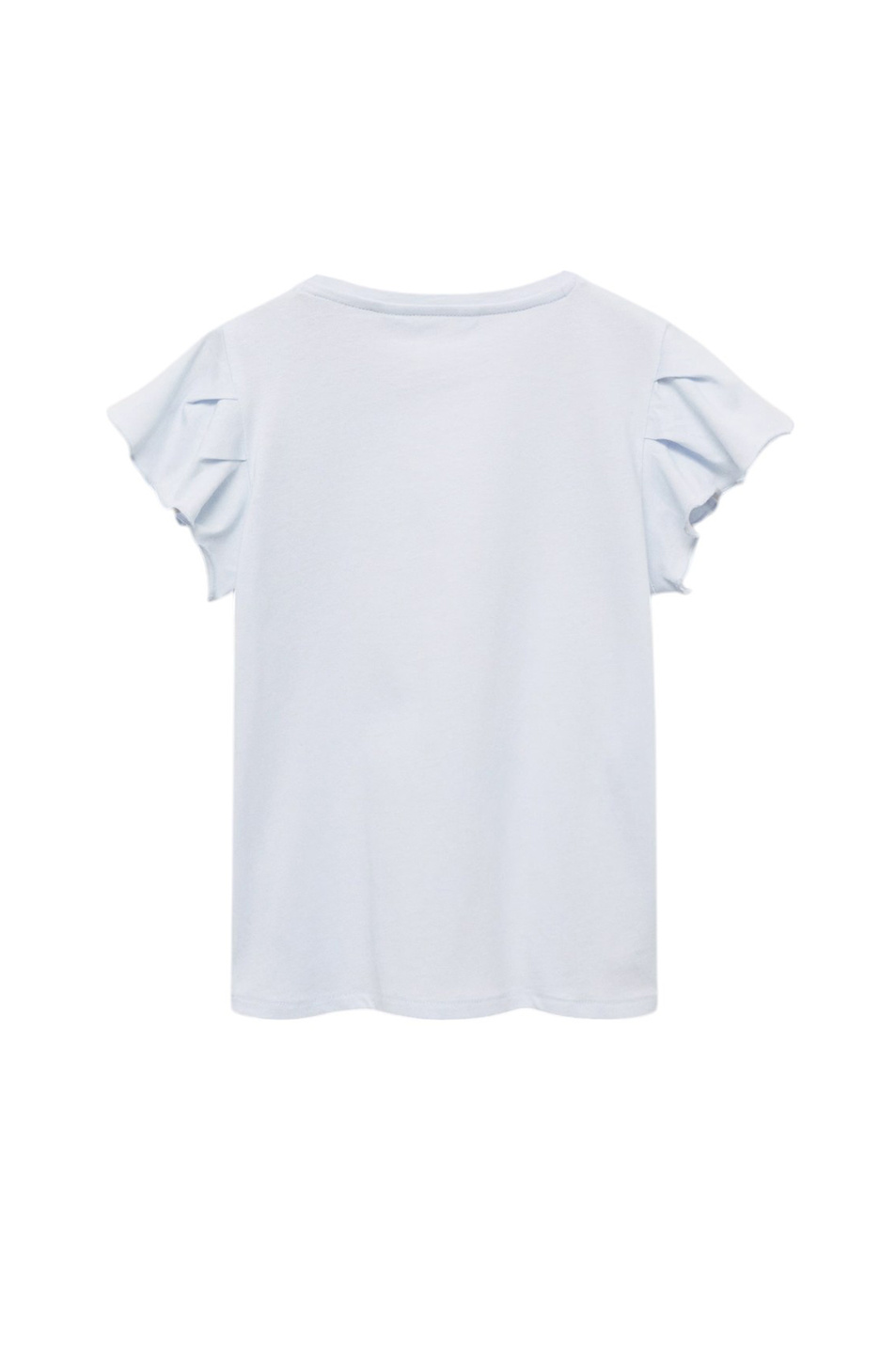 Девочкам Mango Kids Футболка SOFT из хлопка (цвет ), артикул 87044800 | Фото 2