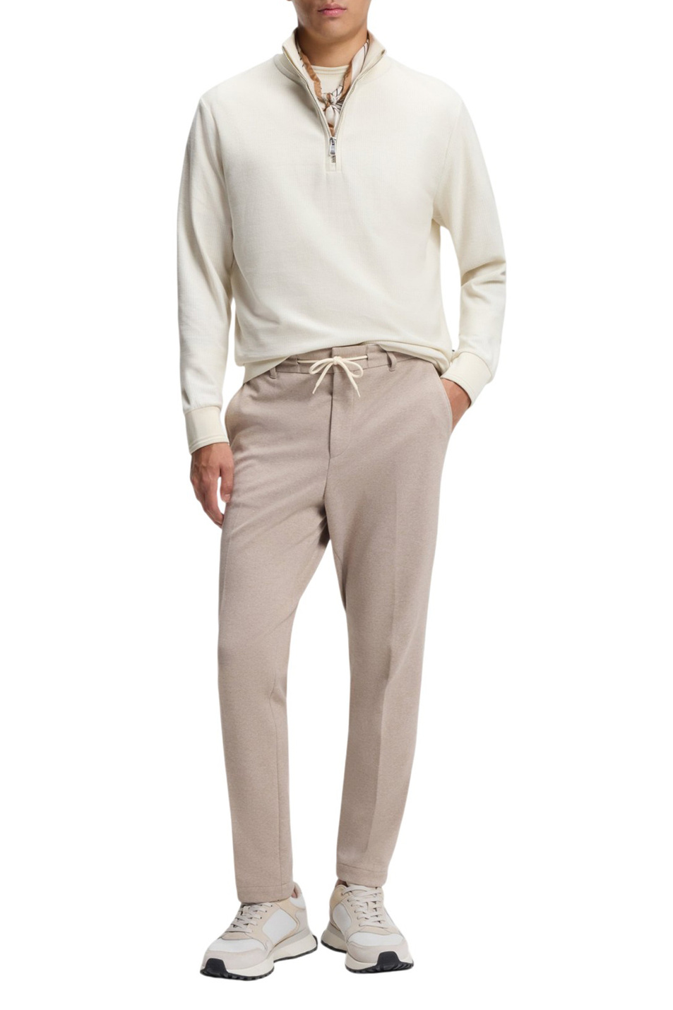 Мужской BOSS Джемпер Sidney из смесового хлопка (цвет ), артикул 50555280 | Фото 2