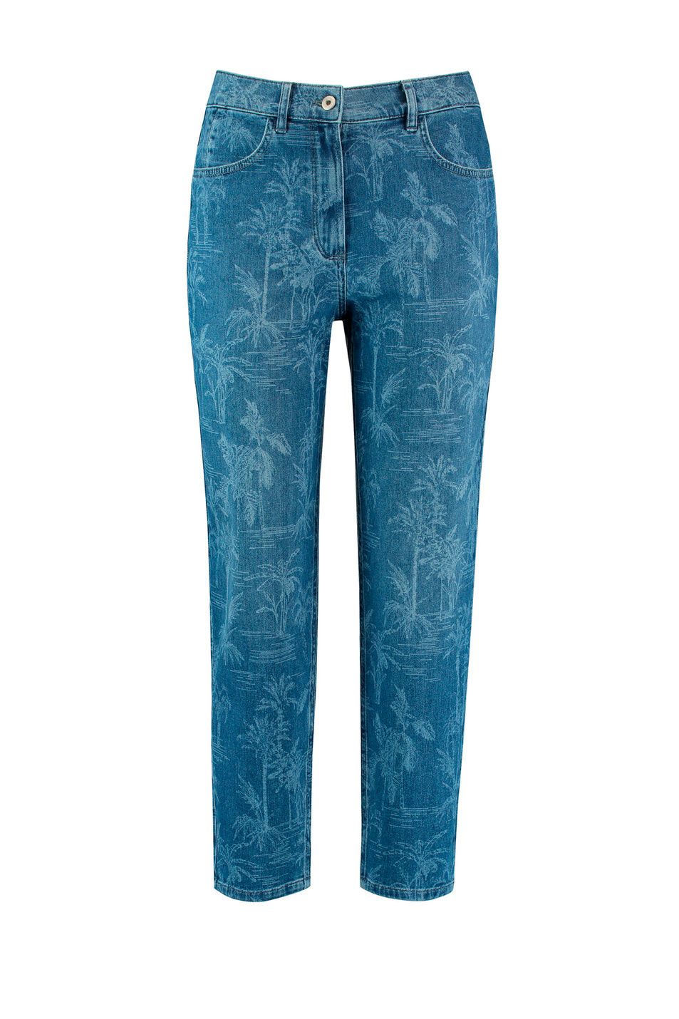 Женский Gerry Weber Джинсы из эластичного хлопка (цвет ), артикул 222019-66812-MOM FIT | Фото 1