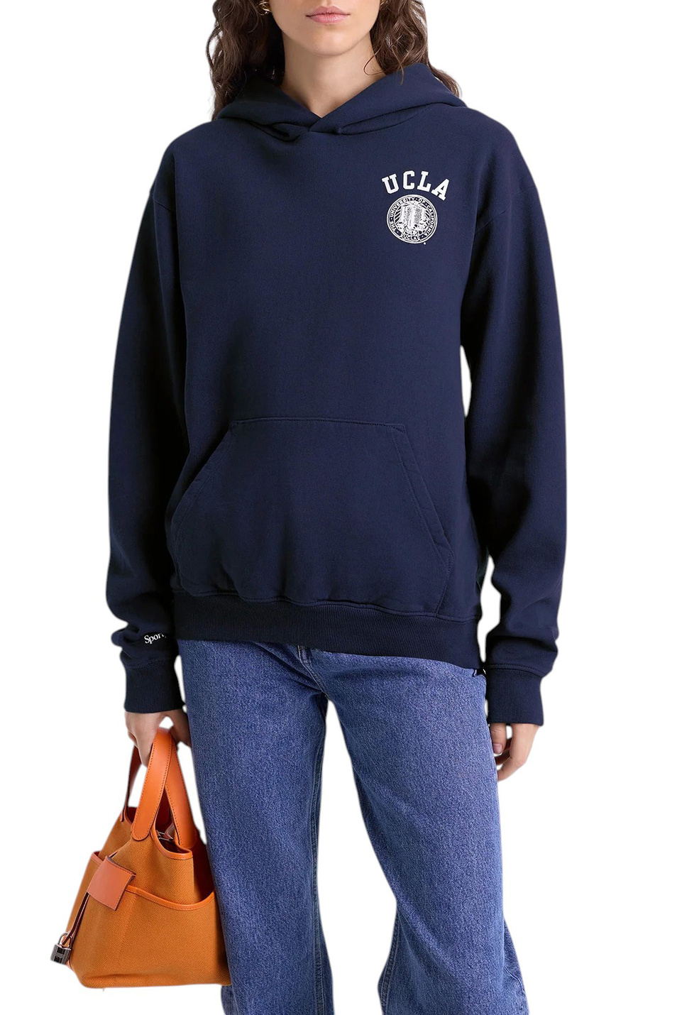 Женский Sporty & Rich Худи UCLA Crest с логотипом (цвет ), артикул ST070615639BL107 | Фото 3