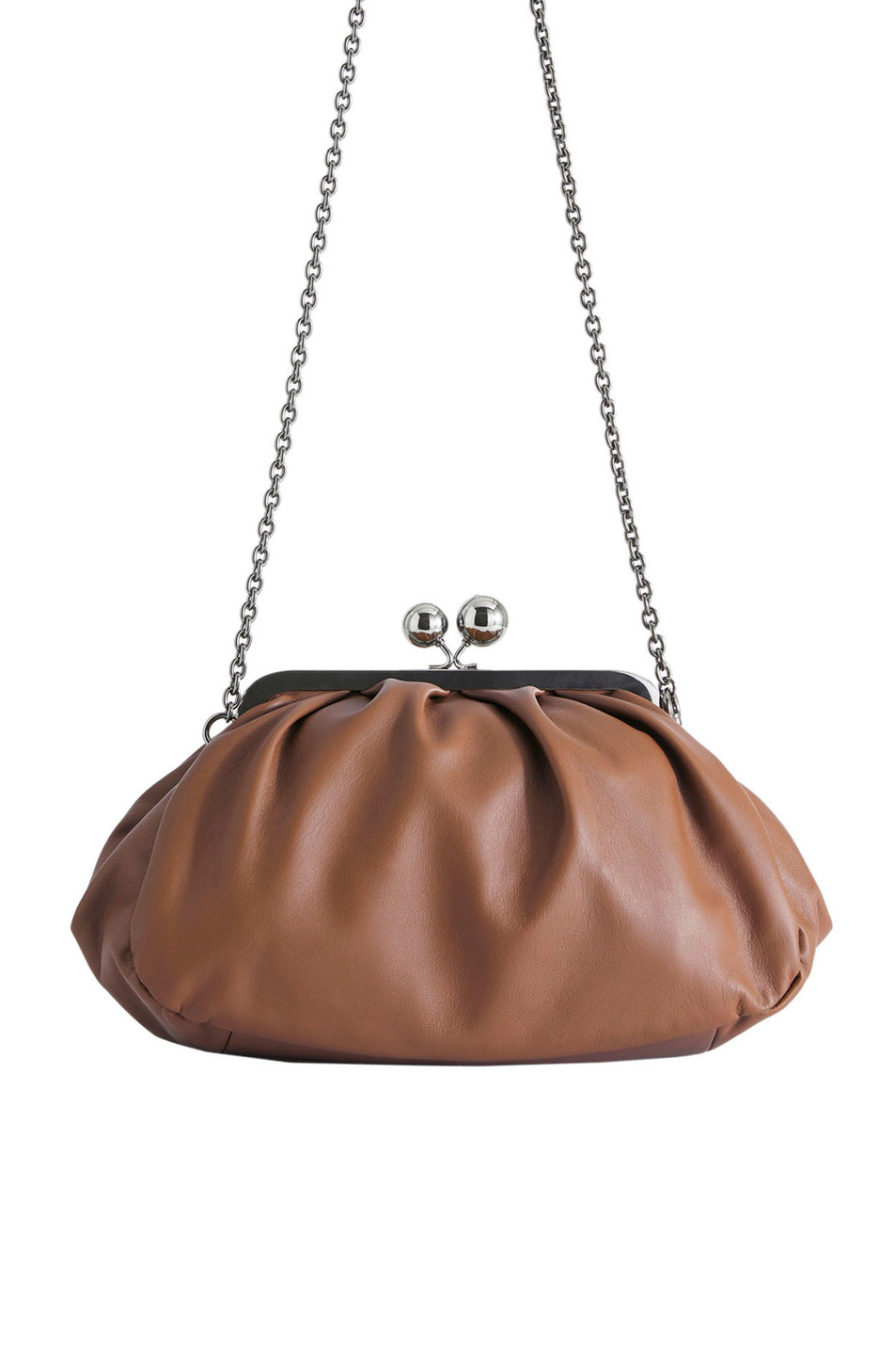 Женский Weekend Max Mara Клатч CUBICO из натуральной кожи (цвет ), артикул 2355160232 | Фото 2