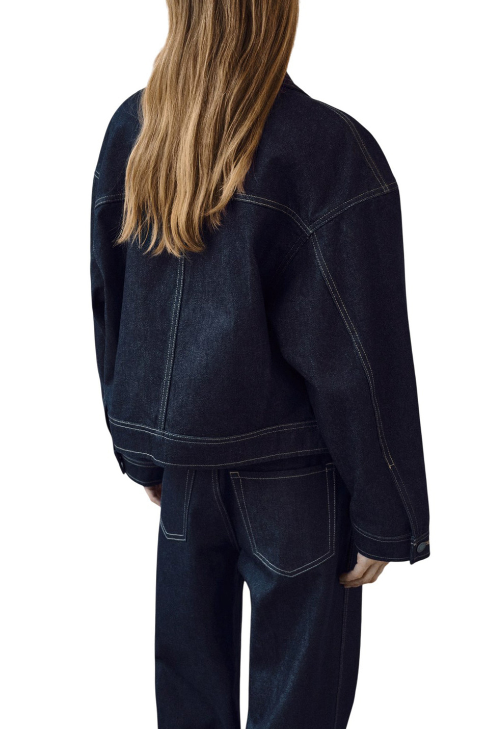 Куртка SUSAN джинсовая|Основной цвет:Синий Женский Mango Куртка SUSAN джинсовая (цвет ), артикул 17075805 | Фото 4