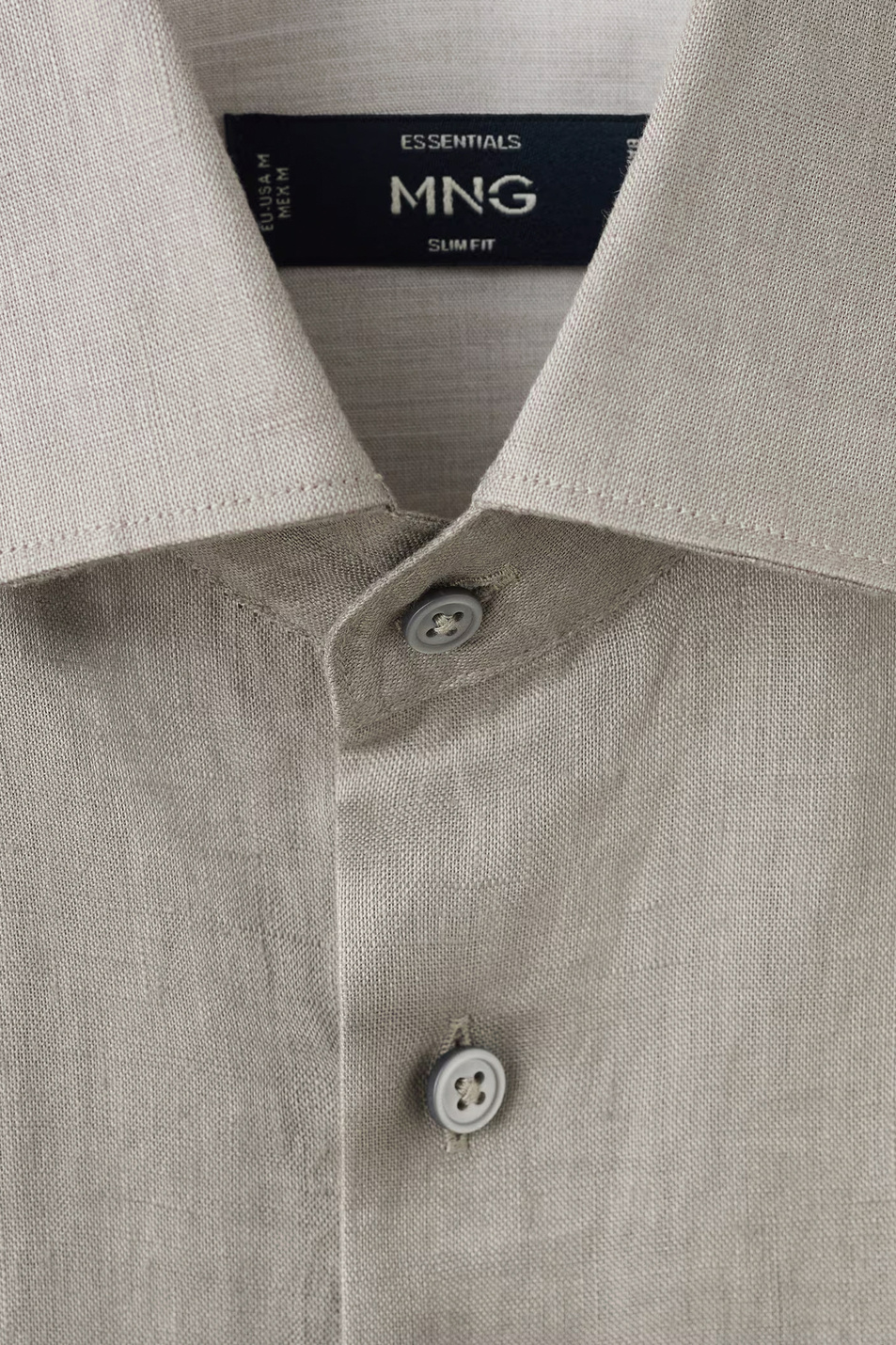 Мужской Mango Man Рубашка TUCAN из льна (цвет ), артикул 27095947 | Фото 5