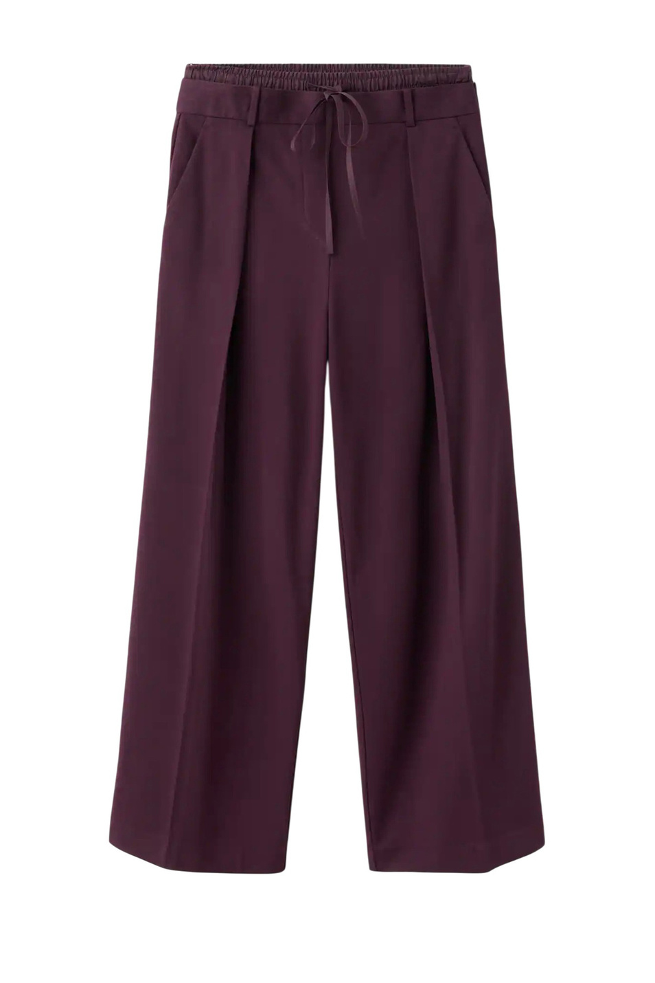 Женский Mango Брюки SALITRE широкого кроя со складками (цвет ), артикул 27091263 | Фото 1