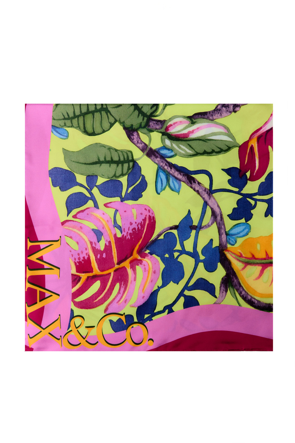 Женский MAX&Co. Платок ROBERTA из натурального шелка с принтом (цвет ), артикул V5410823 | Фото 1