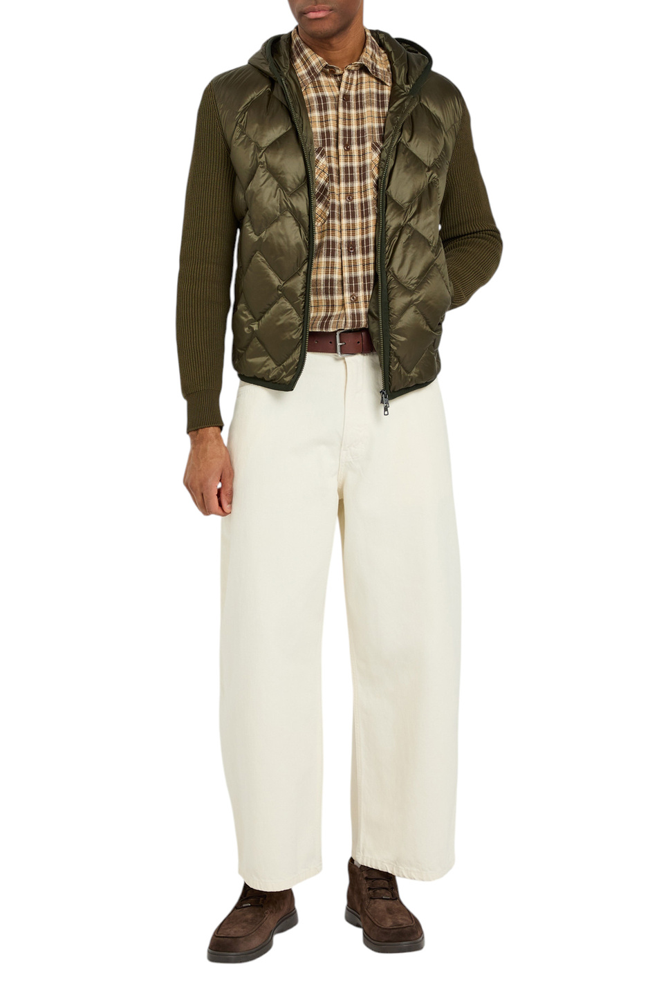 Мужской Moncler Куртка стеганая с пуховым наполнителем (цвет ), артикул L10919B00014-M1393 | Фото 3