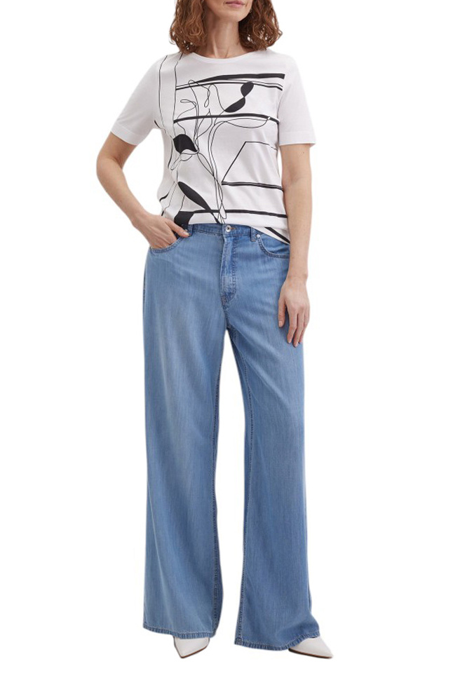 Женский Gerry Weber Джинсы широкого кроя (цвет ), артикул 520295-66234-MIRJA | Фото 3