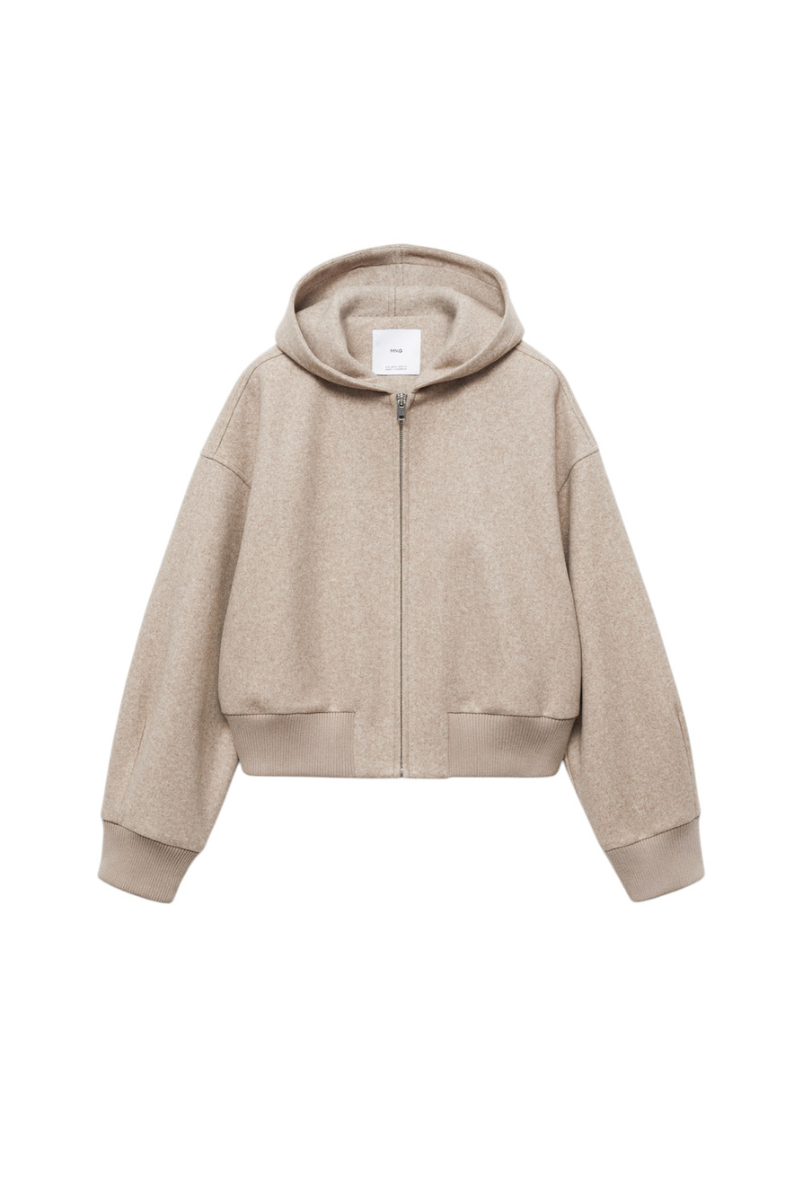 甘茶 Mango ❤ женская куртка hansy оверсайз с капюшоном со