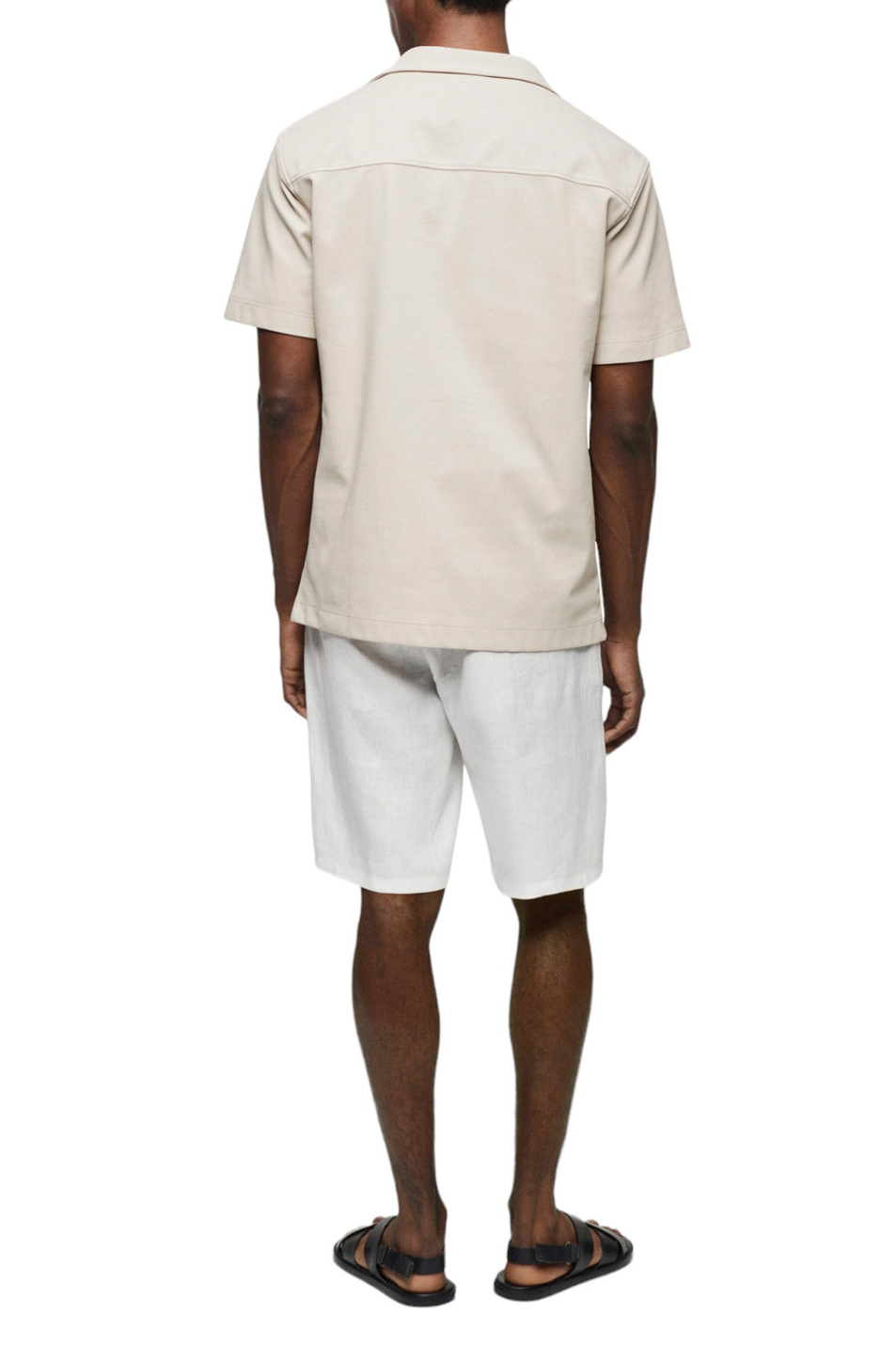 Мужской Mango Man Рубашка BONHEUR с короткими рукавами (цвет ), артикул 67046316 | Фото 4