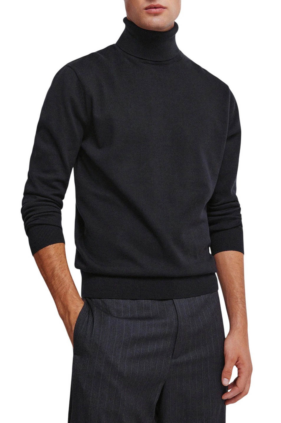 Мужской Springfield Водолазка из натурального хлопка (цвет ), артикул 1402511 | Фото 3