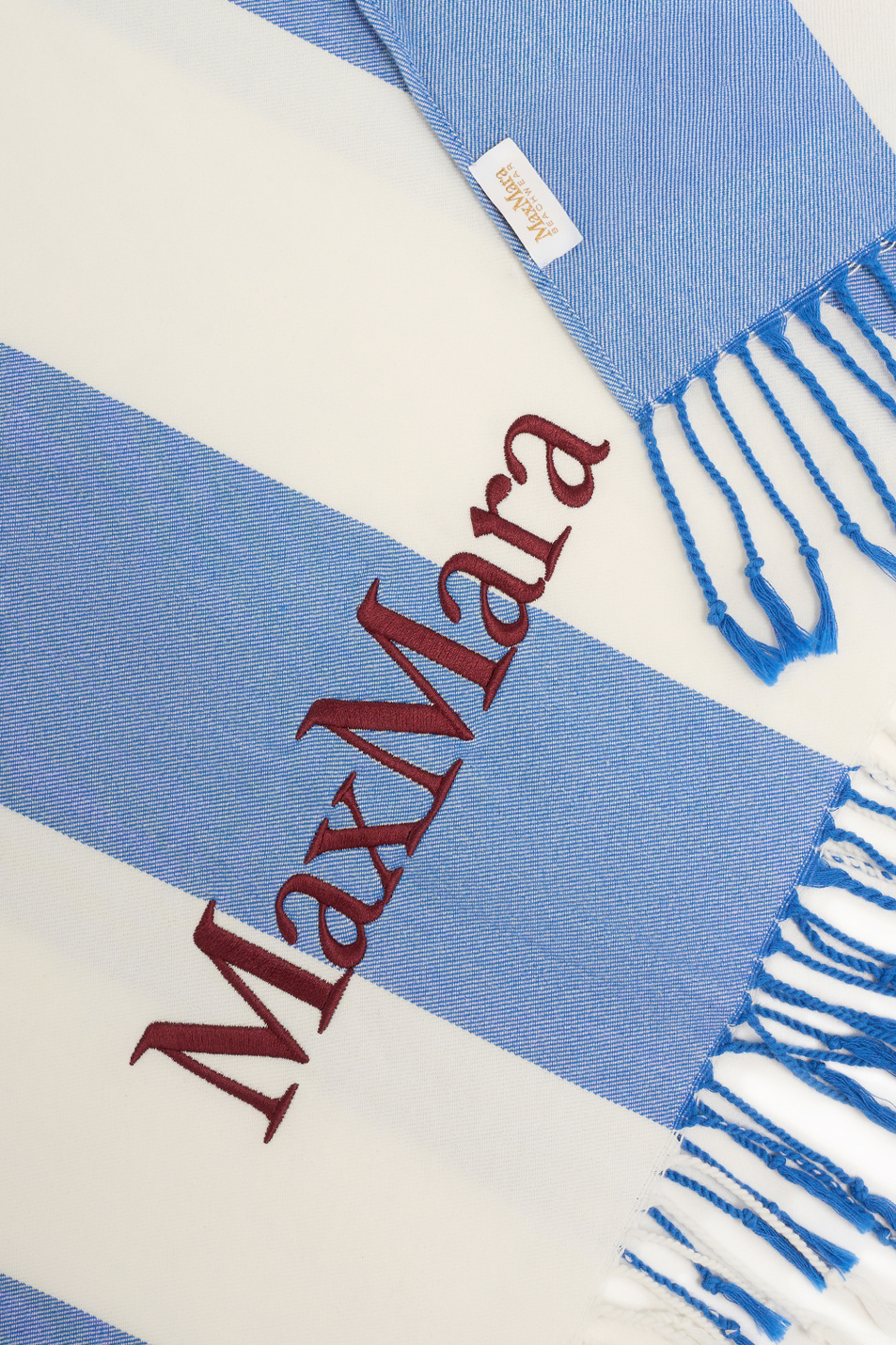 Не имеет пола Max Mara Полотенце BCHRECENTE из натурального хлопка с логотипом (цвет ), артикул 2616591019 | Фото 3