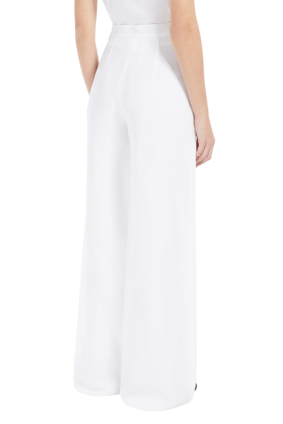 Женский Max Mara Брюки VICARIO из вискозы и льна (цвет ), артикул 2516131062 | Фото 4
