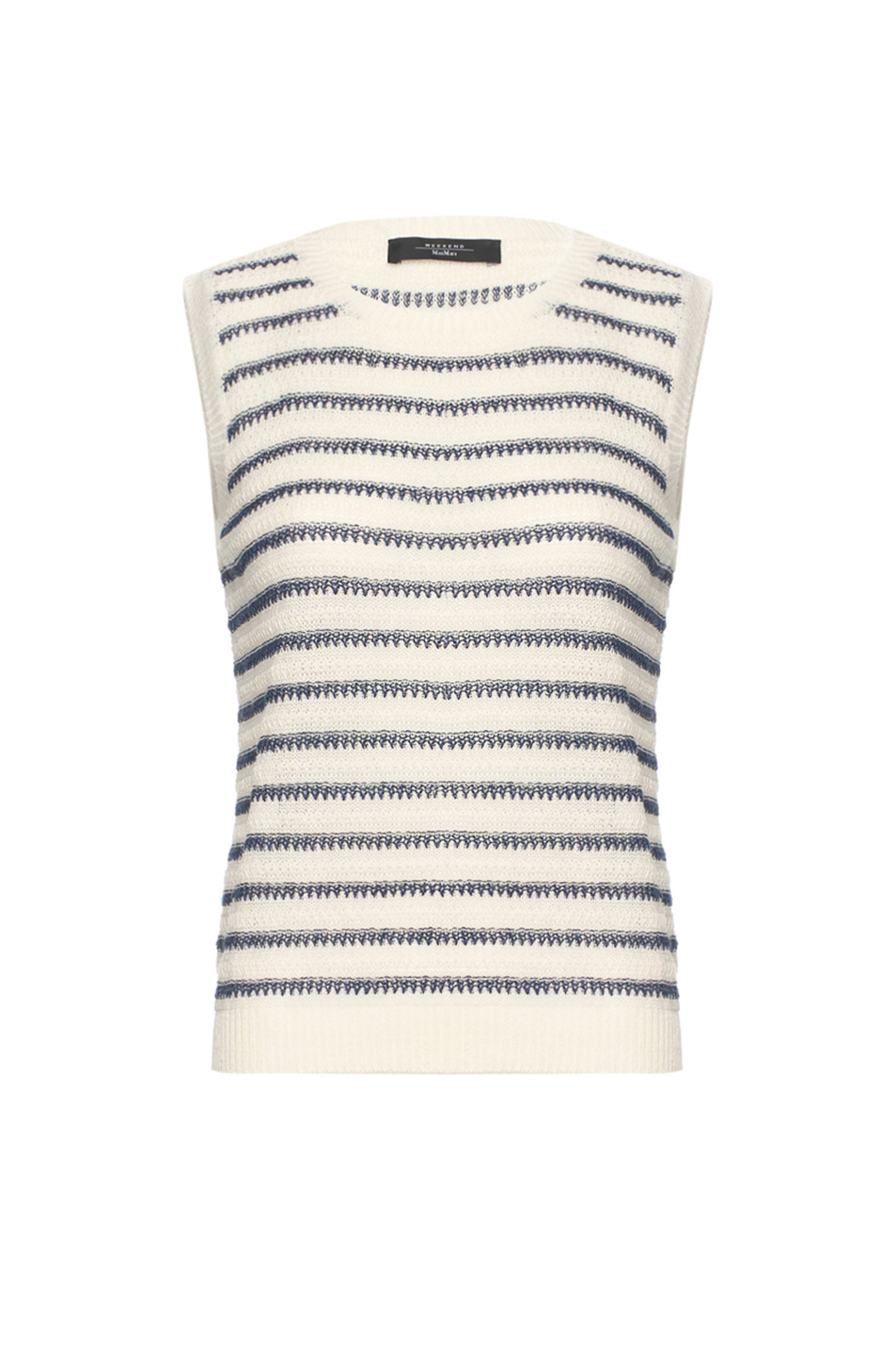 Женский Weekend Max Mara Топ PIUMA из льна (цвет ), артикул 2615361142 | Фото 1