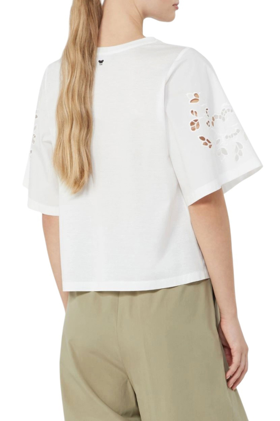 Женский Weekend Max Mara Футболка TARGA с вышивкой (цвет ), артикул 2615941102 | Фото 4