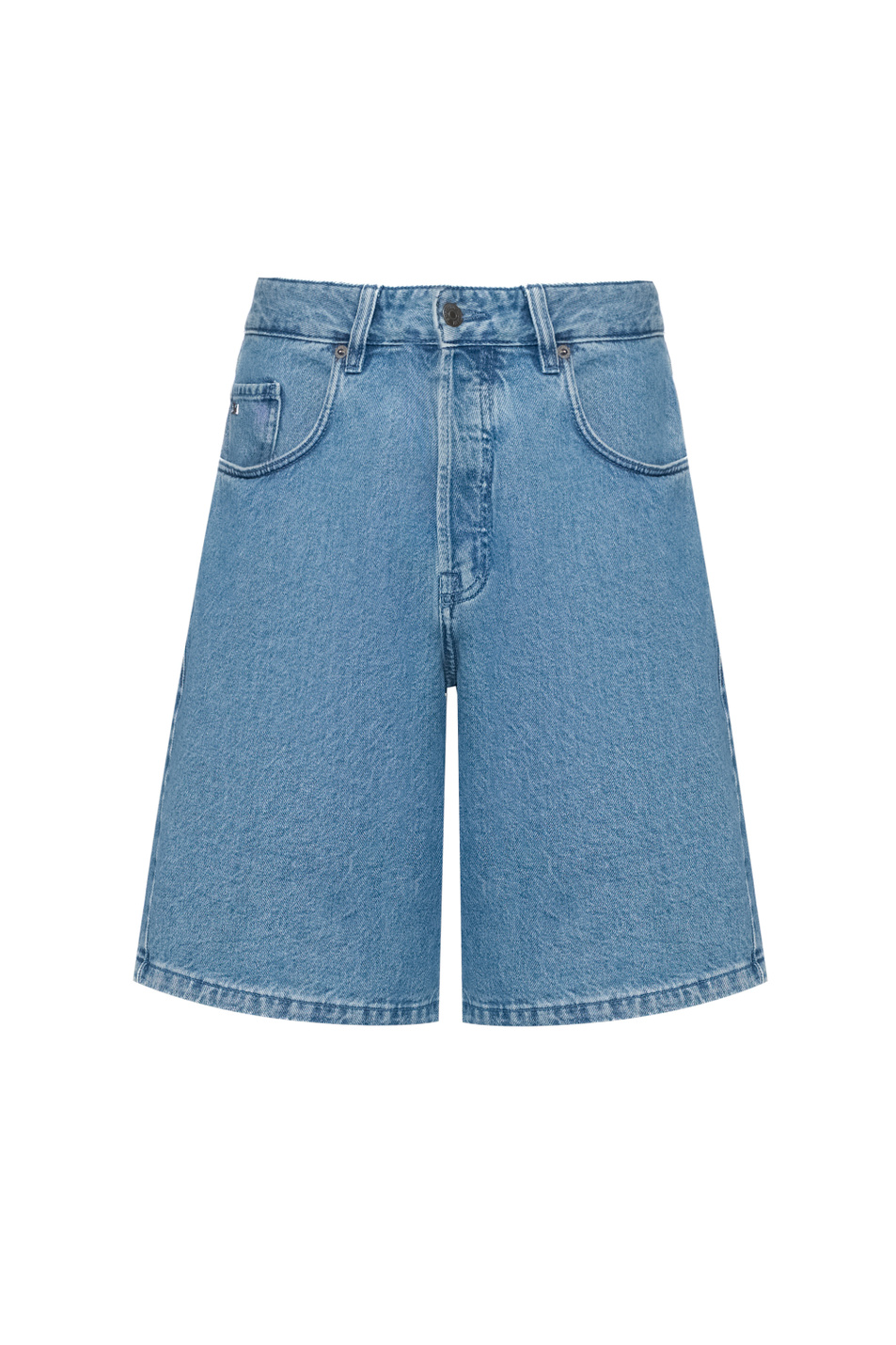 Мужской Emporio Armani Шорты джинсовые (цвет ), артикул EM001723-AF13269 | Фото 1