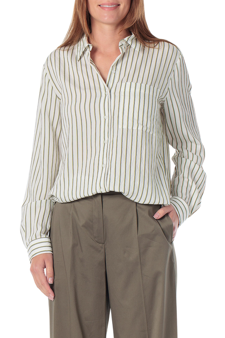 Женский Gerry Weber Блузка в полоску (цвет ), артикул N60471 | Фото 4