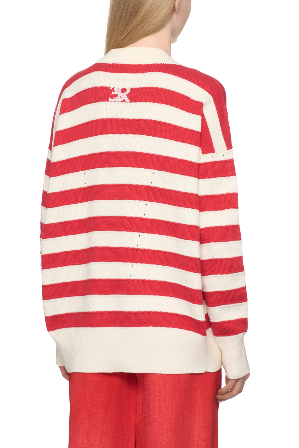 Женский ERMANNO SCERVINO Кардиган в полоску (цвет ), артикул D485N311IFD | Фото 5