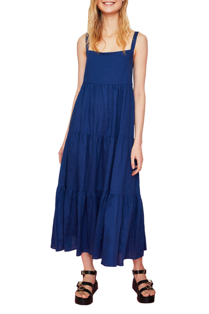 Платье MONTE с воланами|Основной цвет:Синий|Артикул:72210622 | Фото 2
