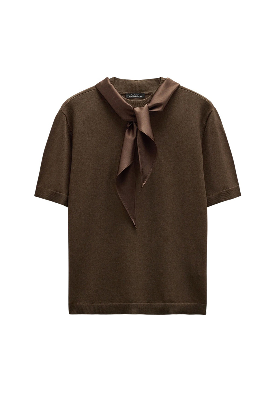 Джемпер с шарфом|Основной цвет:Коричневый Женский Parfois Джемпер с шарфом (цвет ), артикул 240317 | Фото 1