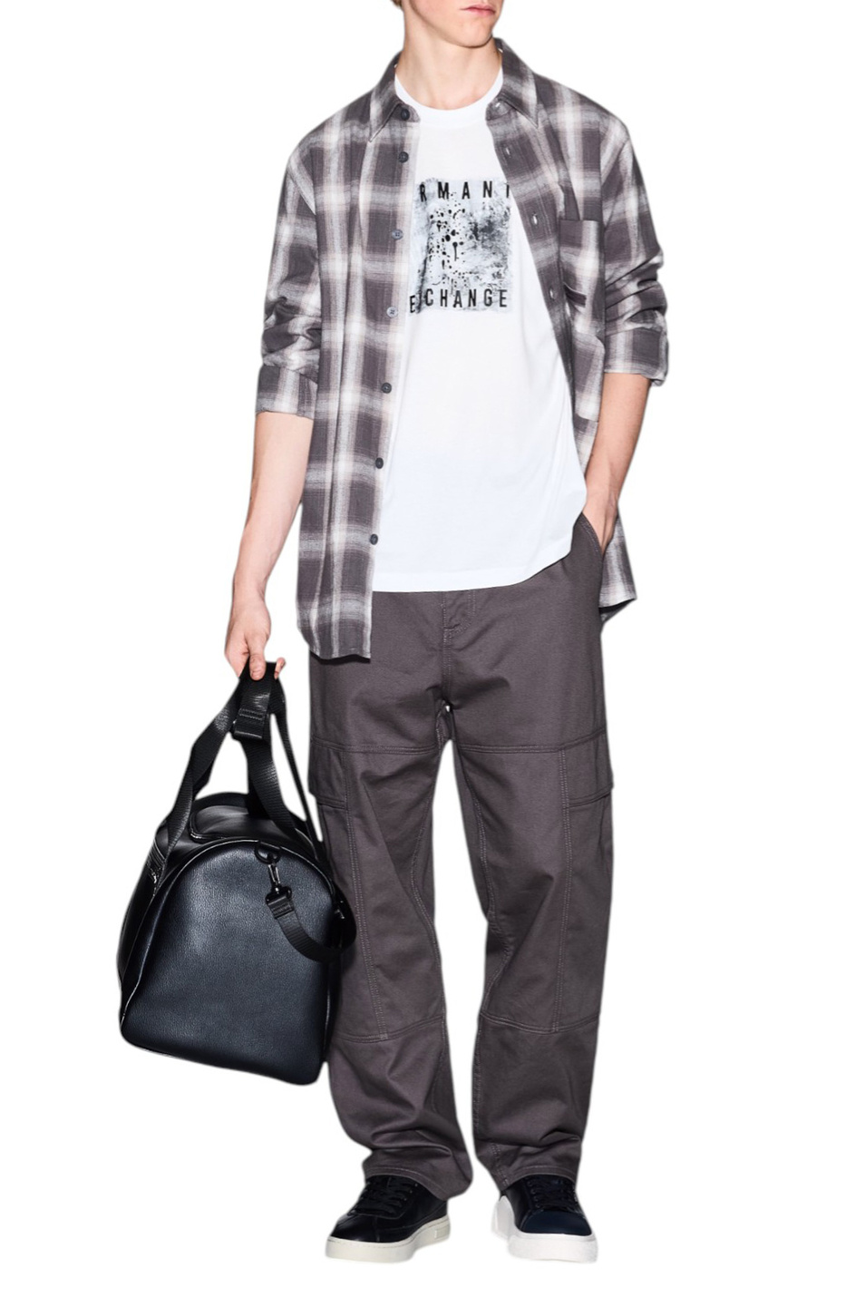 Мужской Armani Exchange Рубашка с принтом (цвет ), артикул XM001149-AF16626 | Фото 2