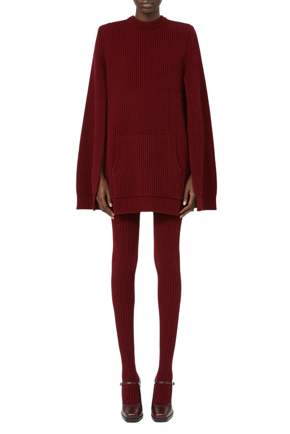 Платье ASTORIA1234 из шерсти и кашемира|Основной цвет:Бордовый Женский Max Mara Платье ASTORIA1234 из шерсти и кашемира (цвет ), артикул 2521326233 | Фото 2