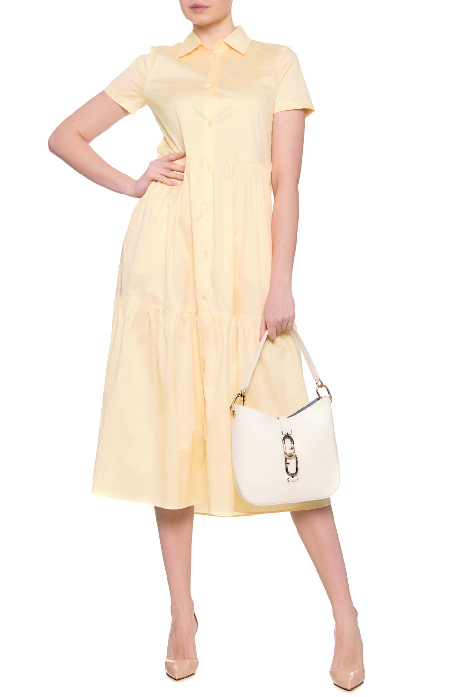 Женский HUGO Платье-рубашка с короткими рукавами (цвет ), артикул 50468503 | Фото 2