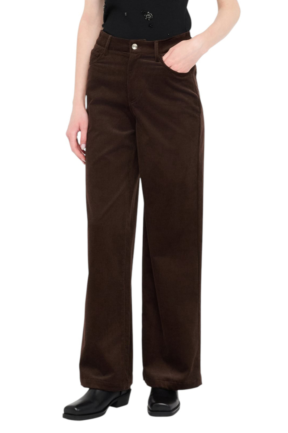 Женский Liu Jo Брюки из вельвета (цвет ), артикул MF5274T192A | Фото 3