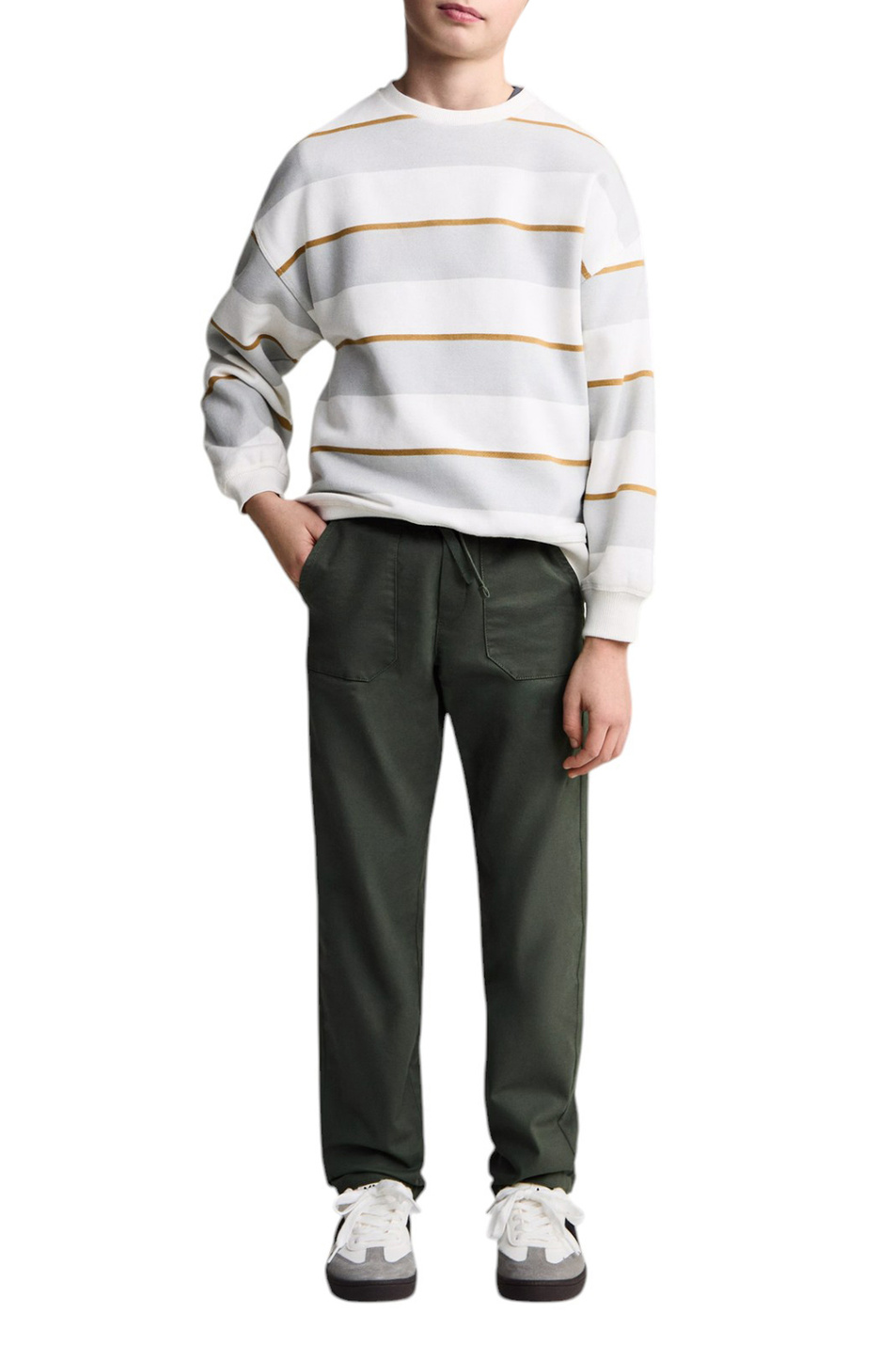 Мальчикам Mango Kids Брюки GON из эластичного хлопка (цвет ), артикул 87033638 | Фото 3