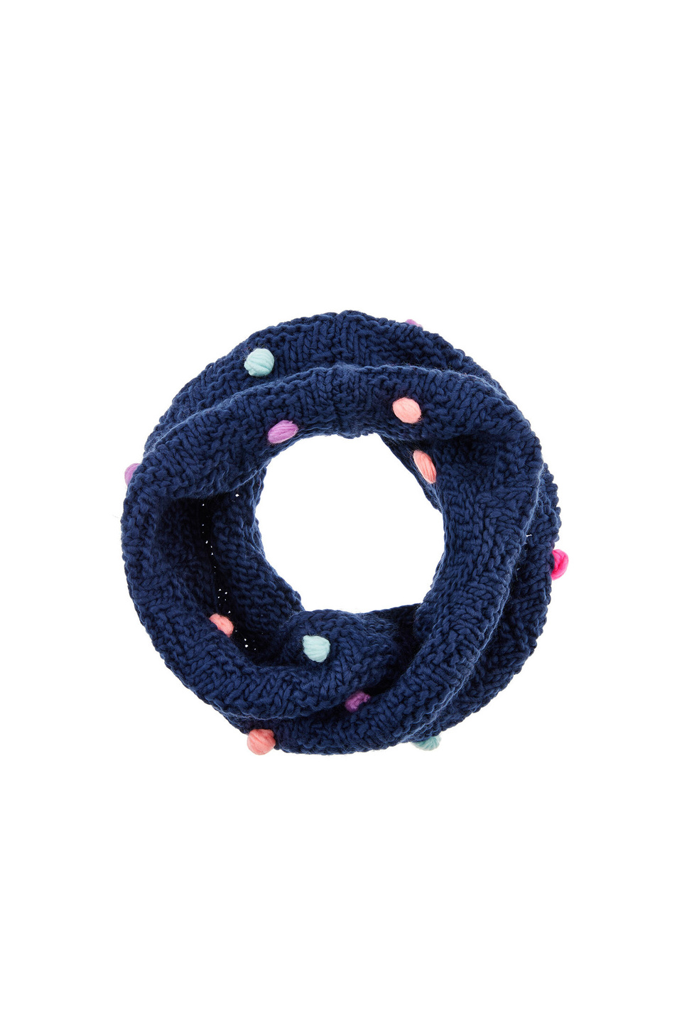 Accessorize Вязаный шарф-снуд с помпонами (цвет ), артикул 983282 | Фото 1