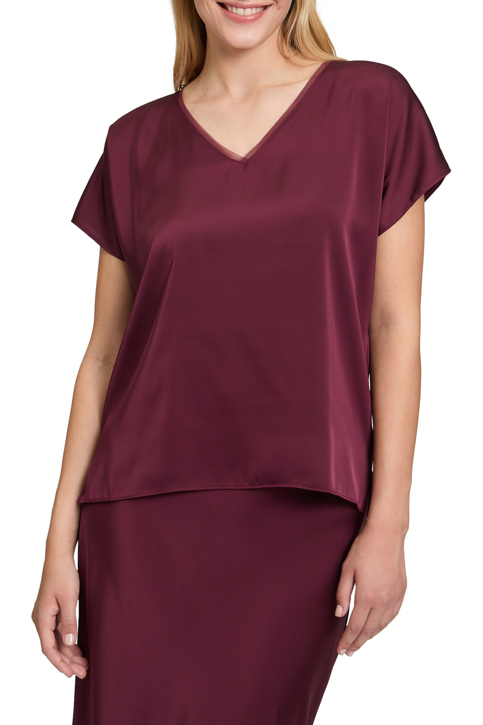 Женский Betty Barclay Блузка однотонная (цвет ), артикул 0342/4262 | Фото 4