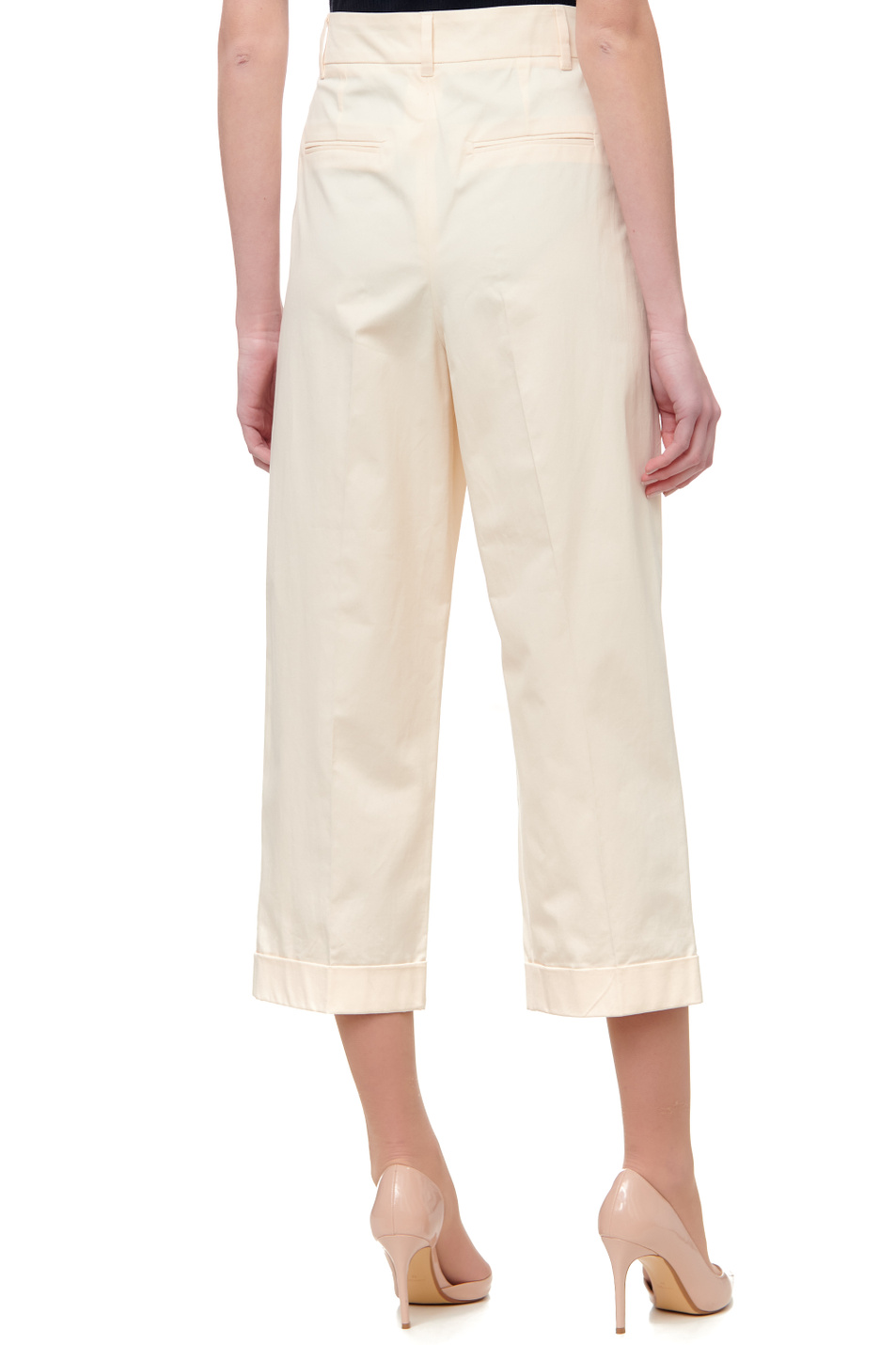 Женский iBLUES Укороченные брюки MOCA (цвет ), артикул 71310221 | Фото 6