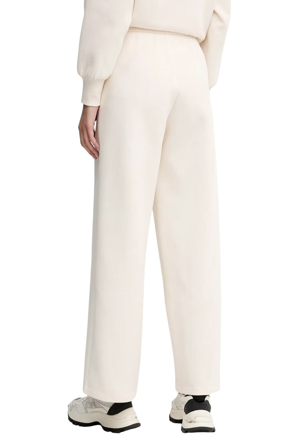 Женский Armani Exchange Брюки из смесового хлопка с логотипом (цвет ), артикул XW001830-AF10818 | Фото 5