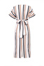 BOSS Платье в полоску с поясом ( цвет), артикул 50468235 | Фото 2