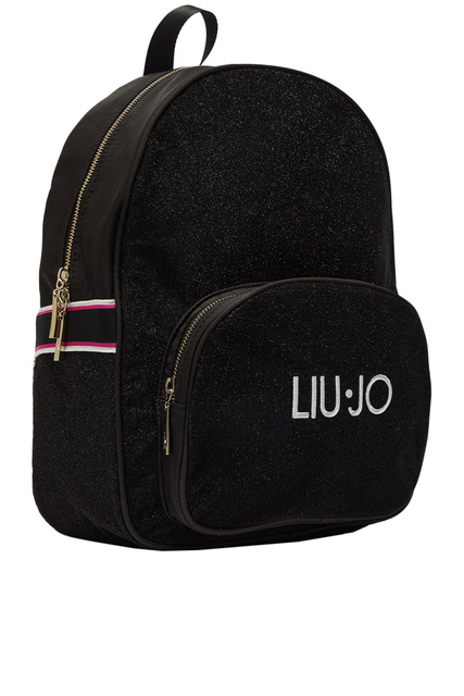Текстильный рюкзак с логотипом|Основной цвет:Черный|Артикул:TA2155T0300 | Фото 2