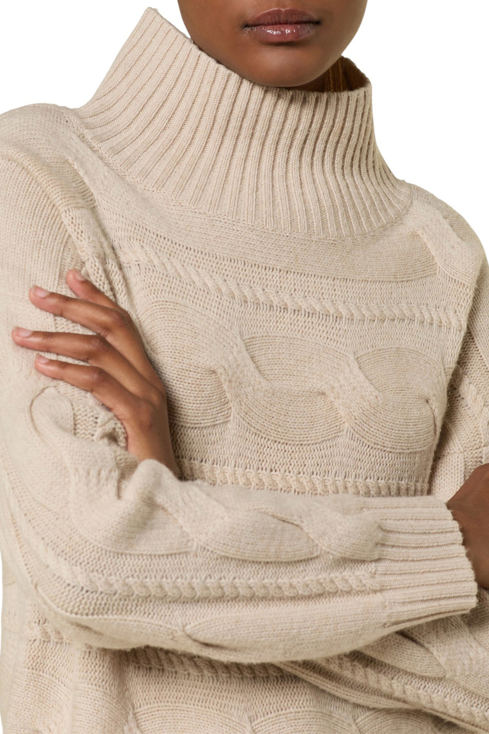 Женский Max Mara Свитер VODKA из шерсти и кашемира (цвет ), артикул 2526366042 | Фото 5