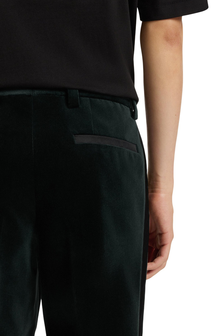 Брюки Getlin бархатные|Основной цвет:Зеленый Мужской HUGO Брюки Getlin бархатные (цвет ), артикул 50549025 | Фото 5