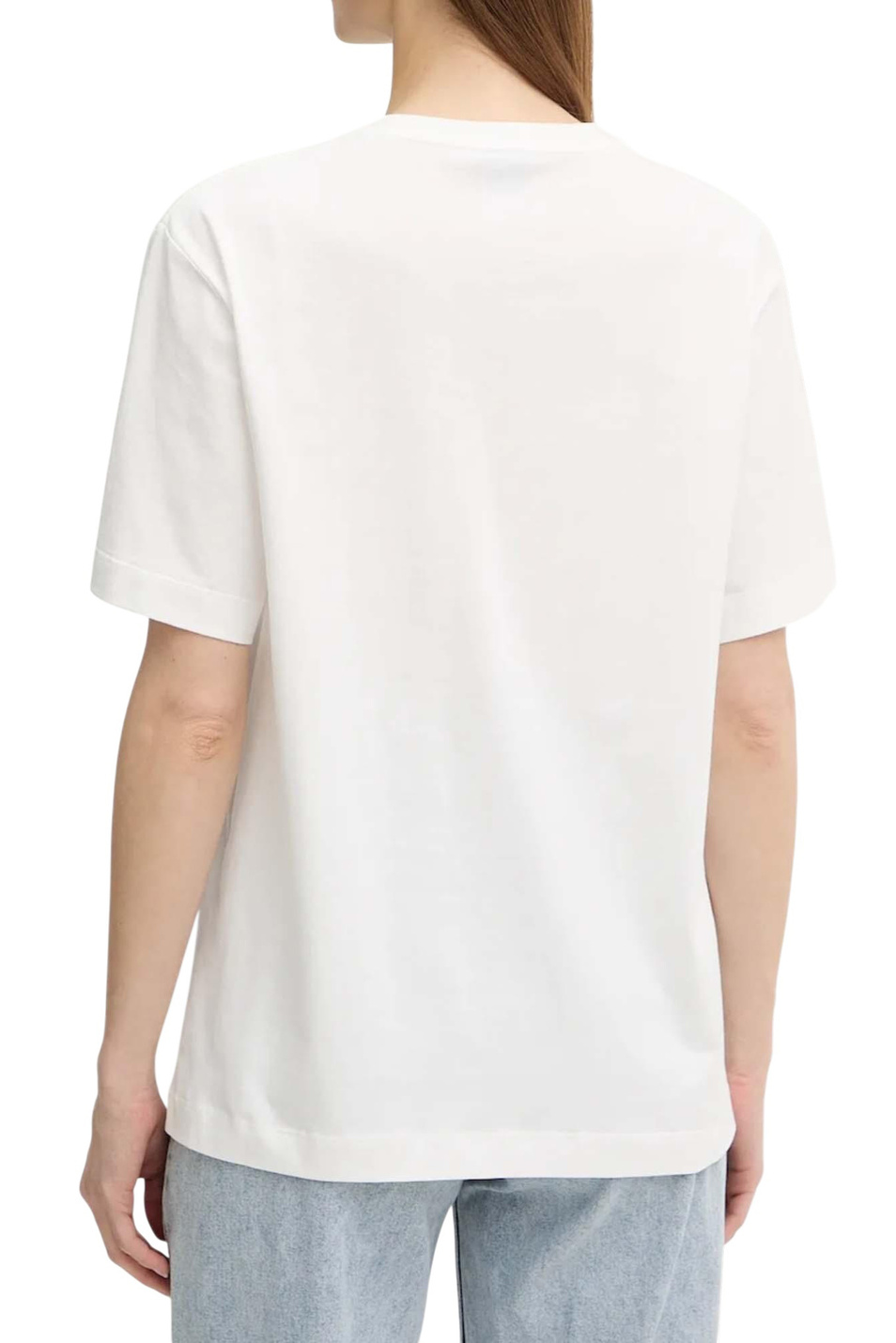 Женский Pinko Футболка из хлопка с принтом (цвет ), артикул 105526A33F | Фото 4