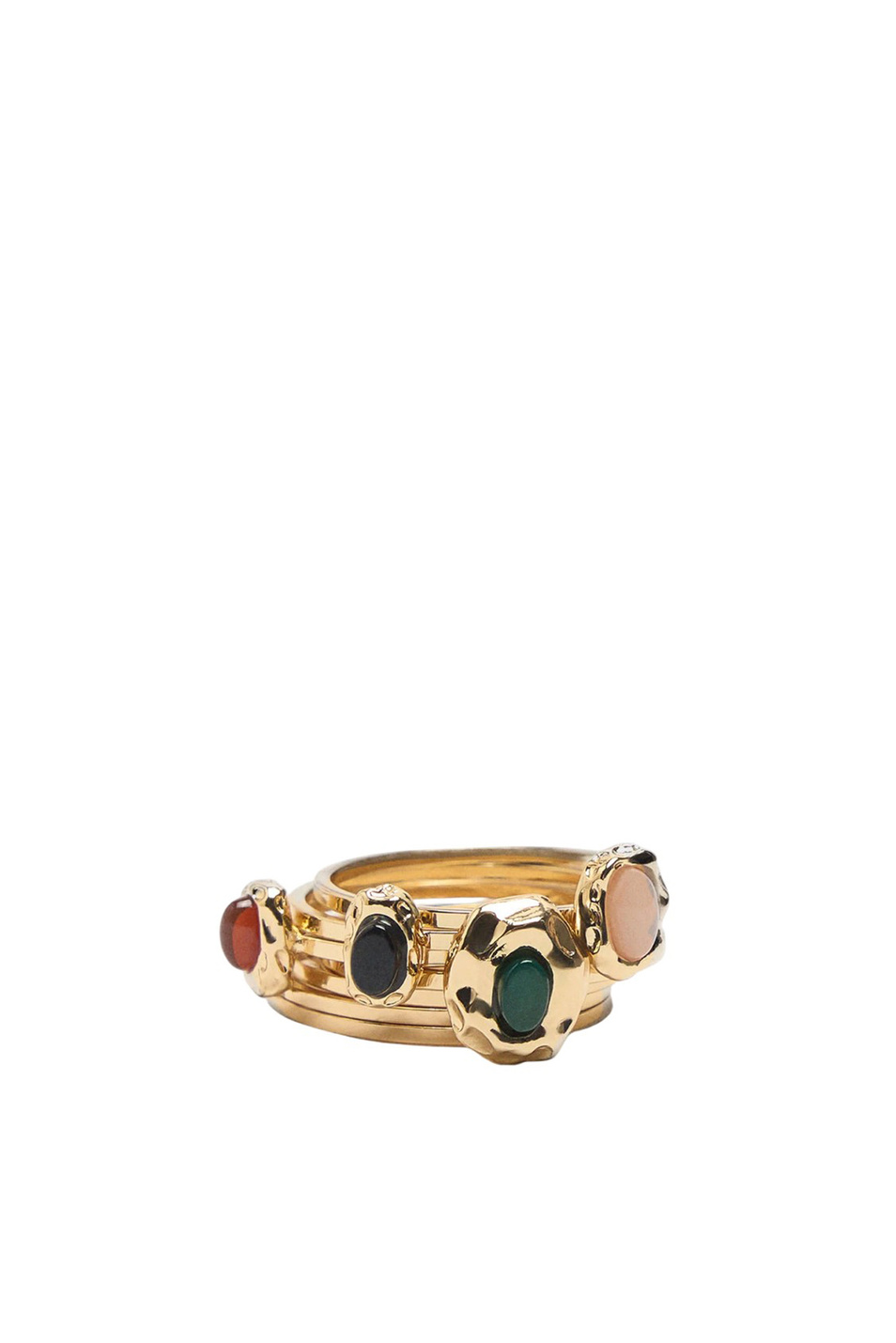 Женский Parfois Кольцо в комплекте из 7 шт (цвет ), артикул 237417 | Фото 1