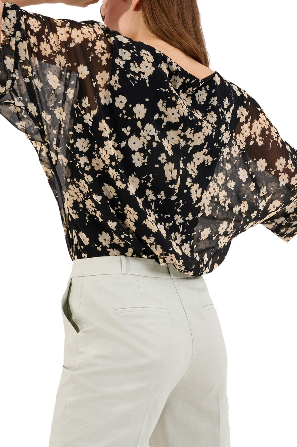 Orsay Блузка с цветочным принтом (цвет ), артикул 626009 | Фото 3