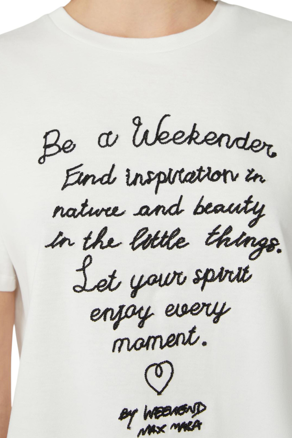 Женский Weekend Max Mara Футболка ARA из хлопка (цвет ), артикул 2525976041 | Фото 4