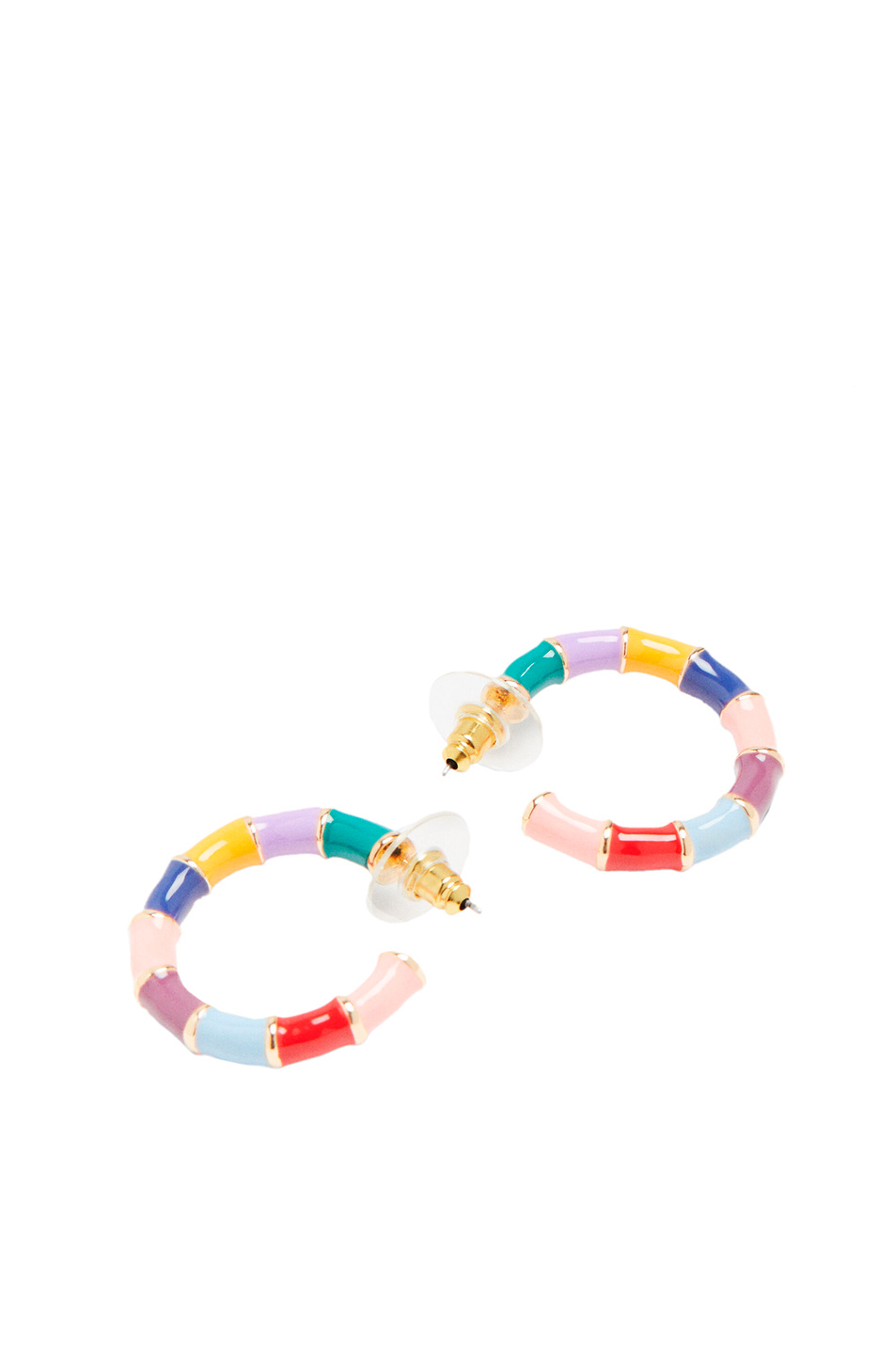 Женский Parfois Серьги-кольца разноцветные (цвет ), артикул 176549 | Фото 2