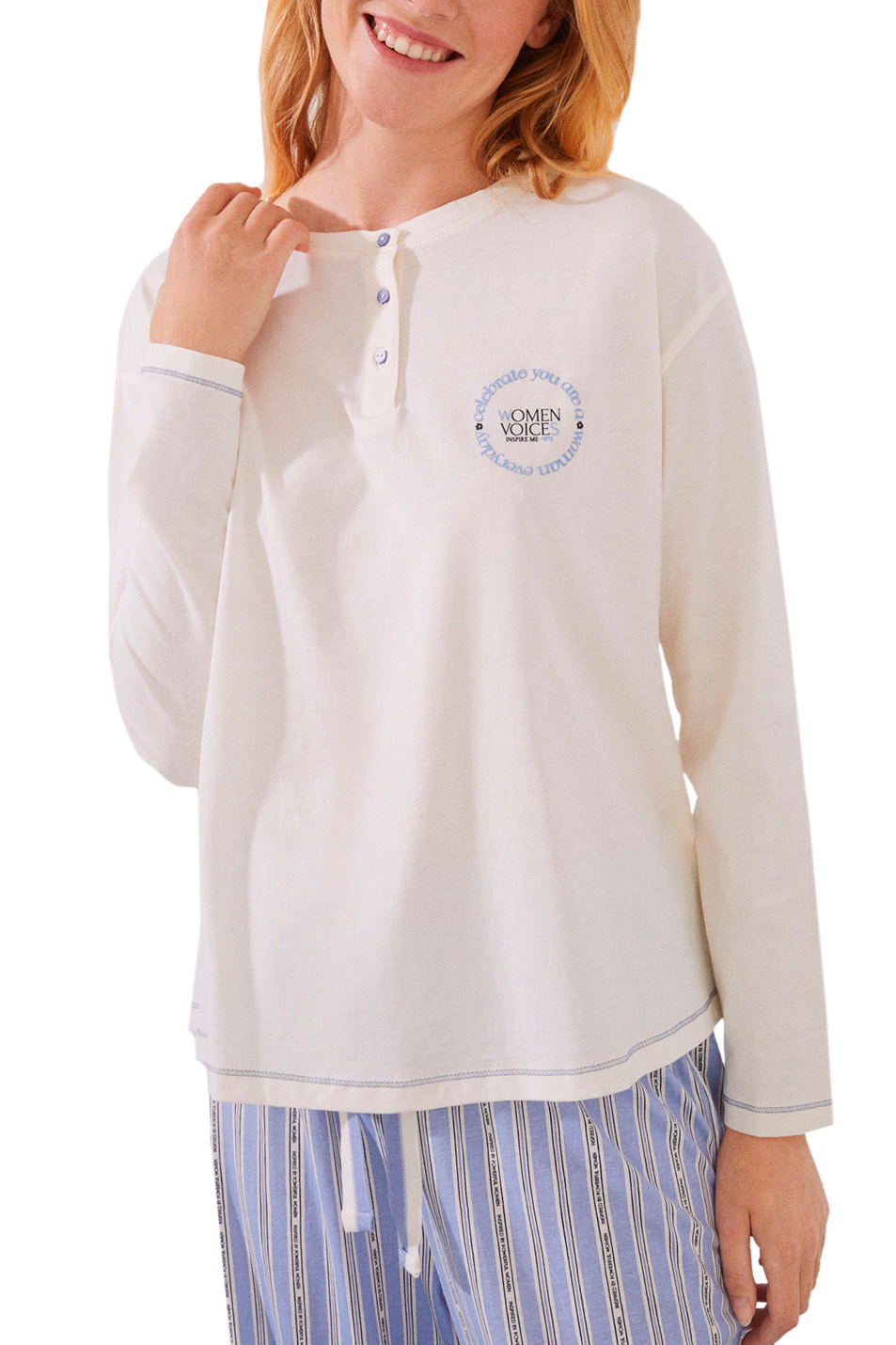 Женский Women'secret Пижама из натурального хлопка (цвет ), артикул 3595868 | Фото 3
