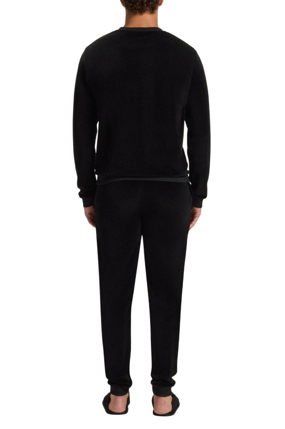 Свитшот с логотипом|Основной цвет:Черный Мужской BOSS Свитшот с логотипом (цвет ), артикул 50550636 | Фото 4