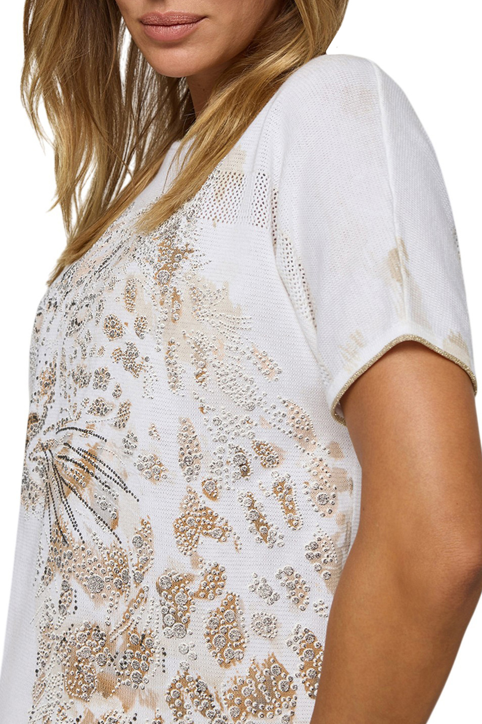 Женский Rabe Джемпер с блестящим декором (цвет ), артикул 56-118604 | Фото 6