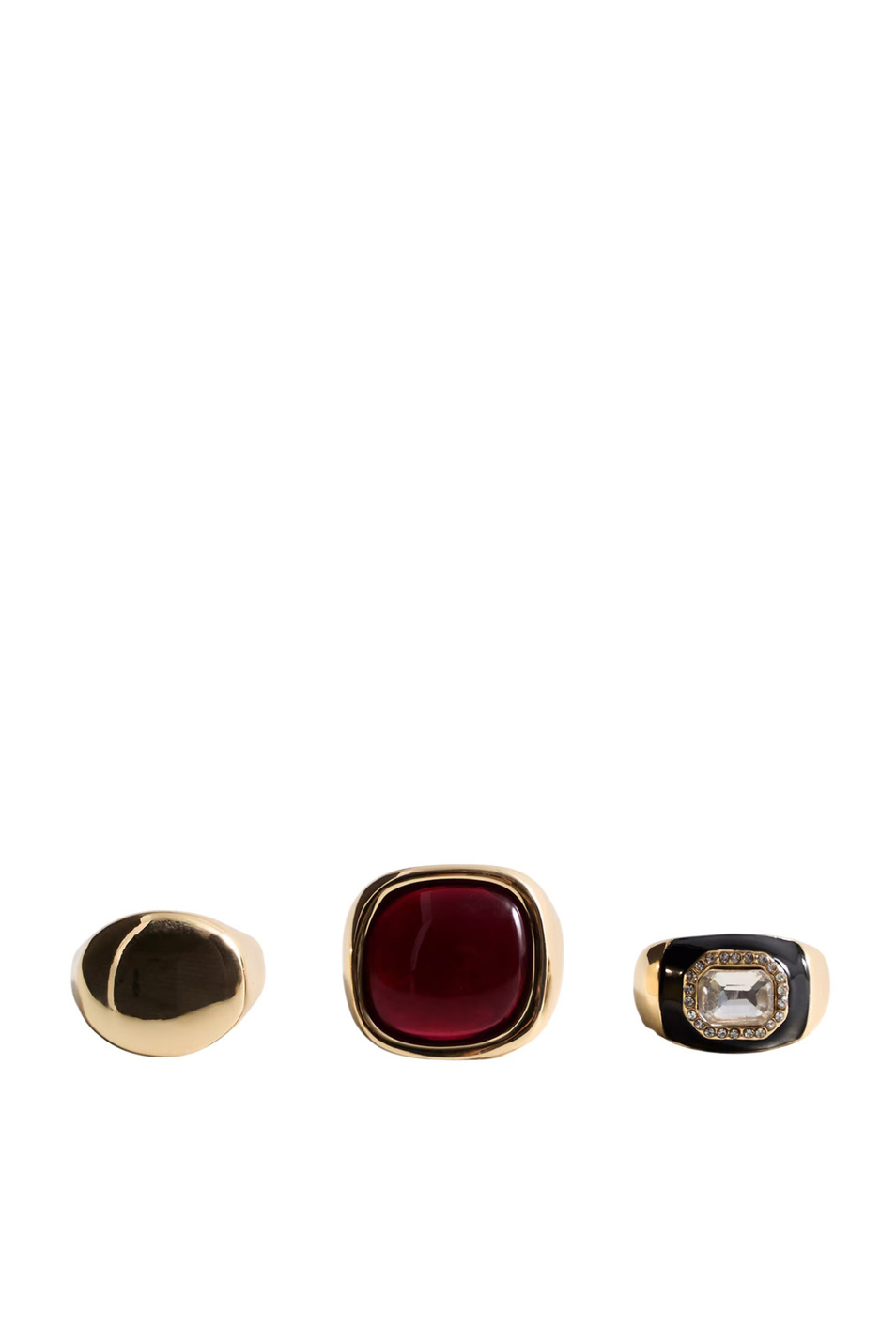 Женский Mango Кольцо EUGENIA в комплекте из 3 шт (цвет ), артикул 27082922 | Фото 1