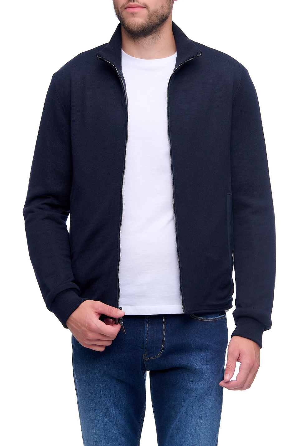 Emporio Armani Куртка из стеганого материала с нашивкой-логотипом (цвет ), артикул 8N1BQ4-1NZDZ | Фото 4