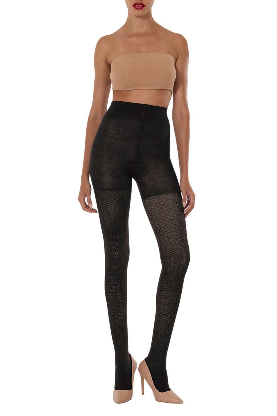 Женский Wolford Колготки Merino Pattern (цвет ), артикул 11347 | Фото 2