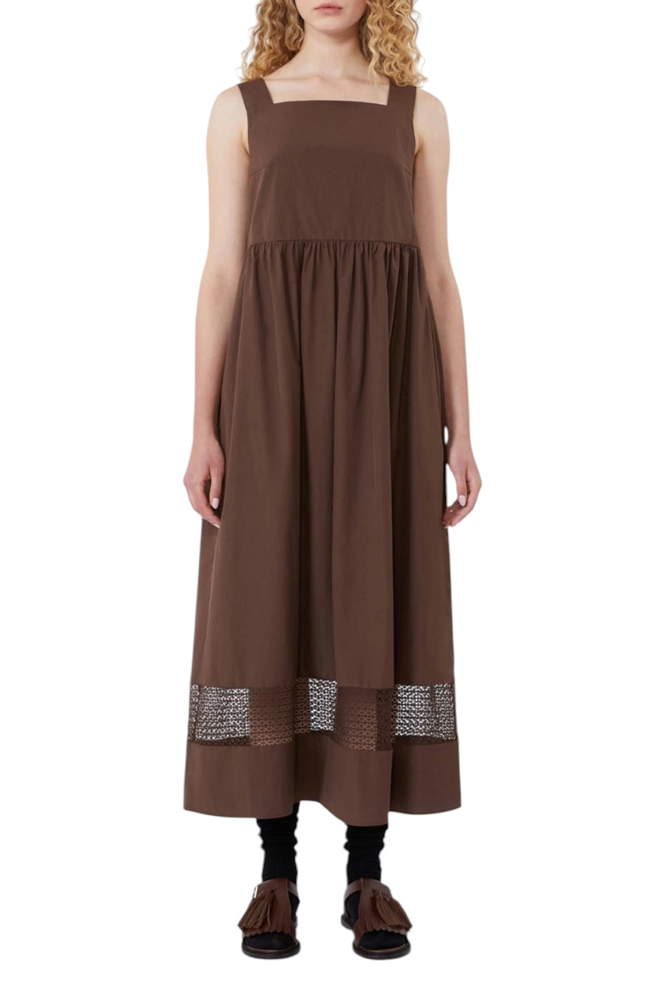 Женский Weekend Max Mara Платье GOLA из хлопка (цвет ), артикул 2615221082 | Фото 3