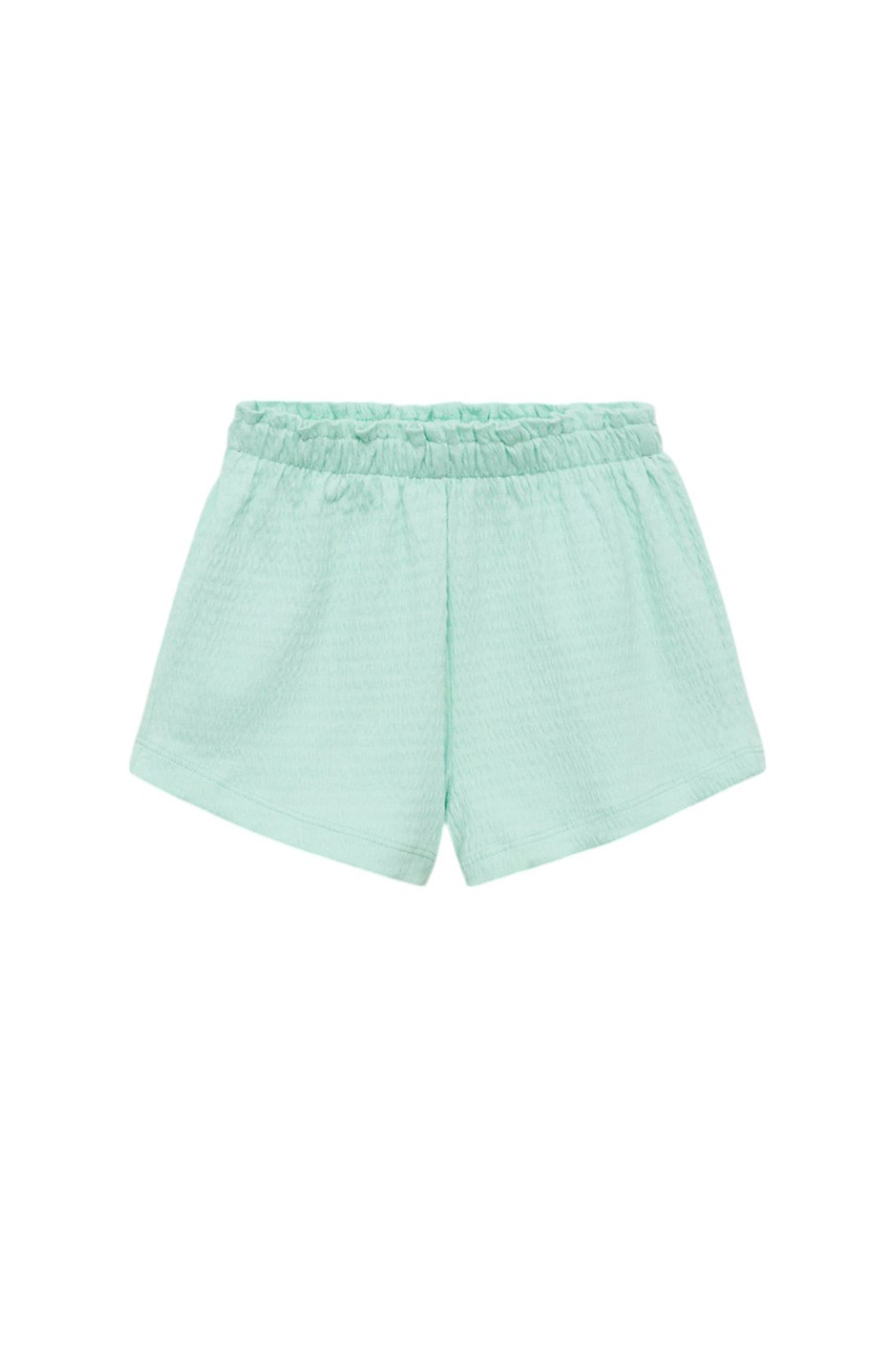 Девочкам Mango Kids Шорты SUKIS из смесового хлопка (цвет ), артикул 87067694 | Фото 1